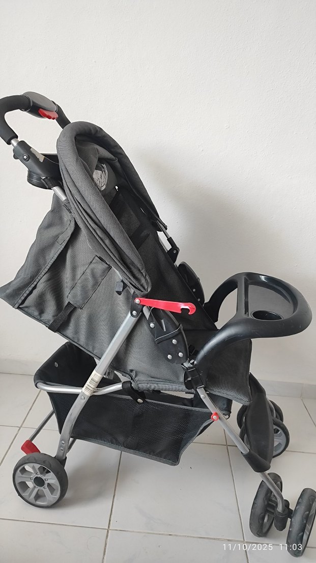 Gri Moon Bebek Arabası - Görsel 4