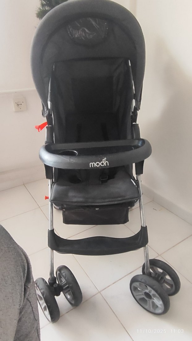 Gri Moon Bebek Arabası - Görsel 2