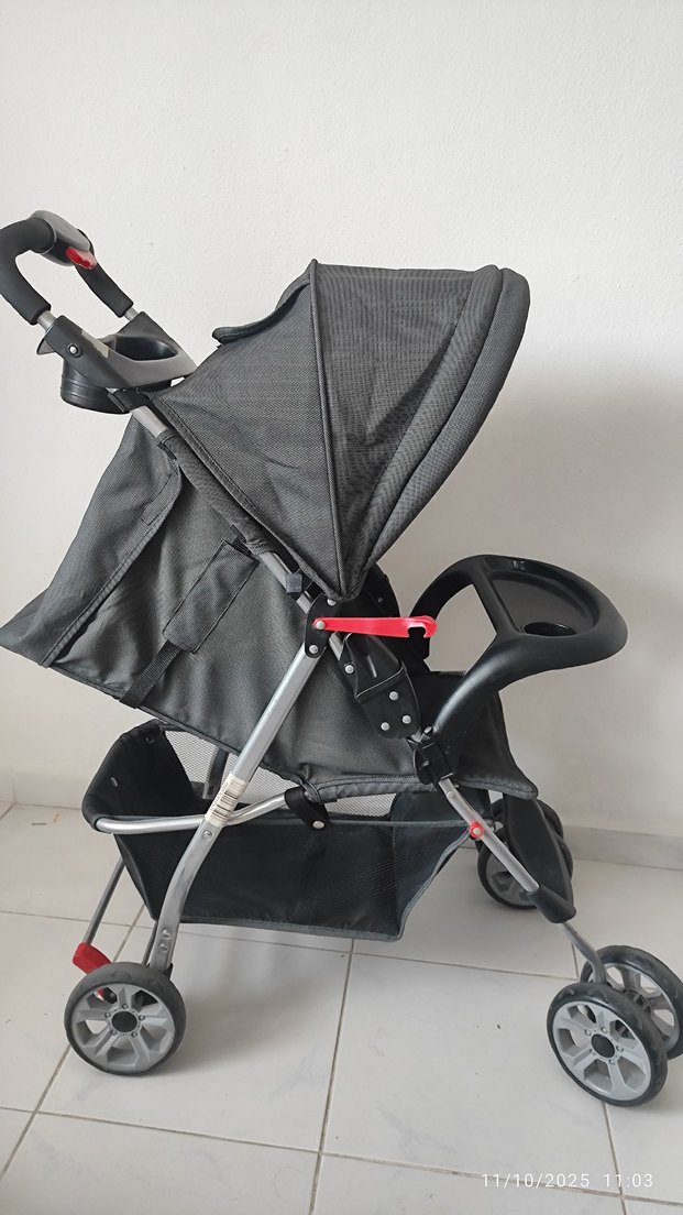 Gri Moon Bebek Arabası - Görsel 3