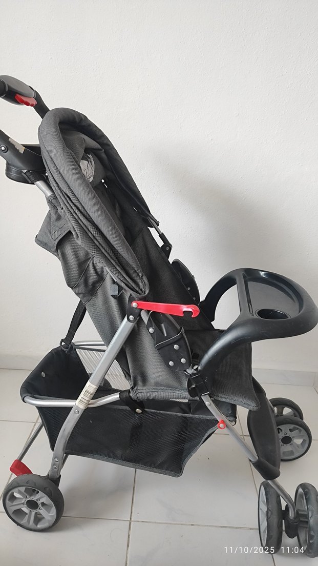 Gri Moon Bebek Arabası - Görsel 5