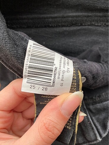 36 Beden Mavi siyah pantolon 34/36 beden