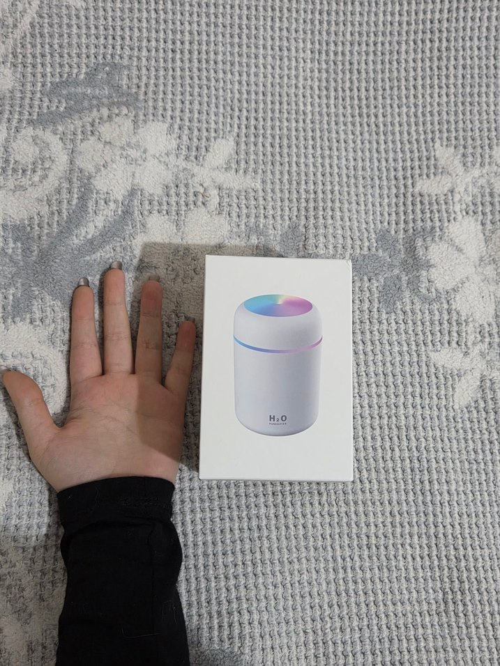 H2O Beyaz ve Gri Havadar Nemlendirici - Görsel 2