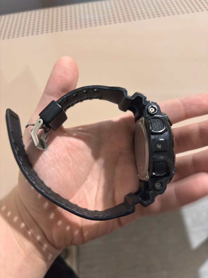 Siyah Altın Erkek G-Shock Saat - Görsel 4