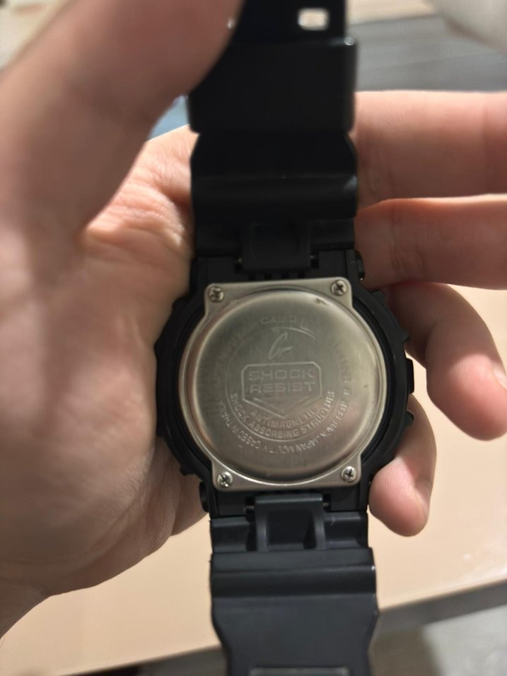 Siyah Altın Erkek G-Shock Saat - Görsel 3