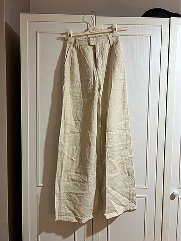 Bershka keten pantolon