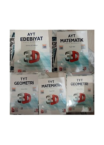 3D test kitapları