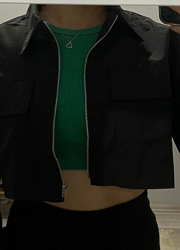 Crop Ceket 