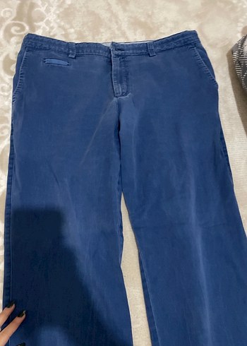 Erkek Mavi Regular Fit Denim Pantolon - Görsel 3