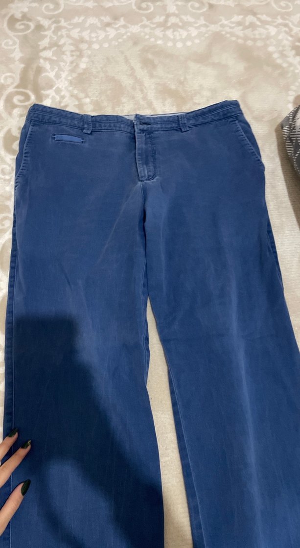 Erkek Mavi Regular Fit Denim Pantolon - Görsel 3