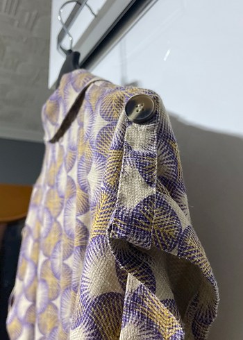 Düğmeli Bohem Midi Tulum - Görsel 6