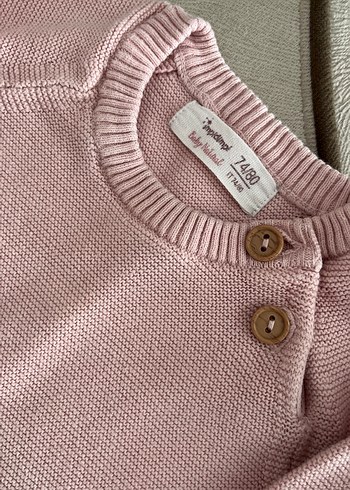 Pembe Triko Bebek Kız Kıyafet Takımı - Görsel 2