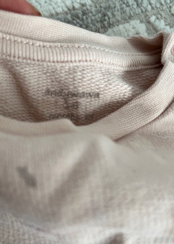 Pembe Triko Bebek Kız Takımı Uzun Kollu - Görsel 3