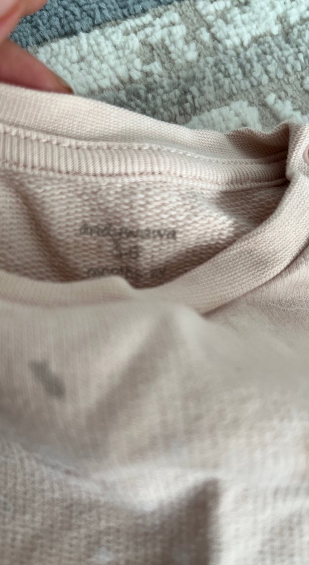 Pembe Triko Bebek Kız Takımı Uzun Kollu - Görsel 3