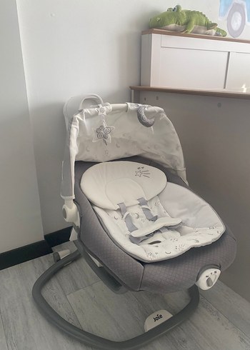 Gri Joie Serina 2 in 1 bebek beşiği - Görsel 3