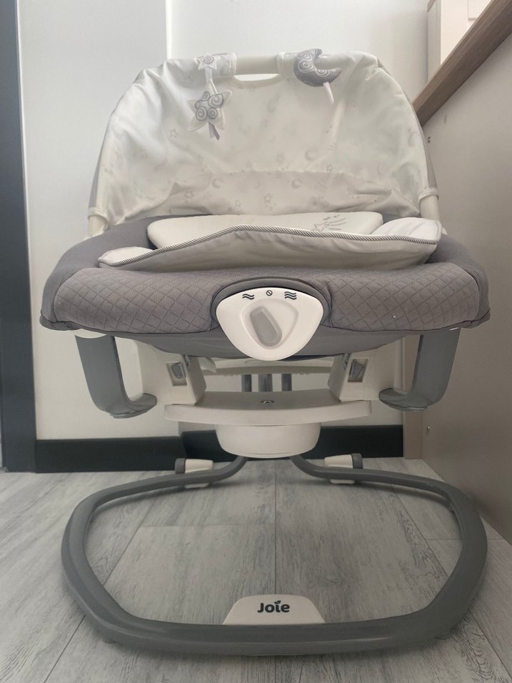 Gri Joie Serina 2 in 1 bebek beşiği - Görsel 5