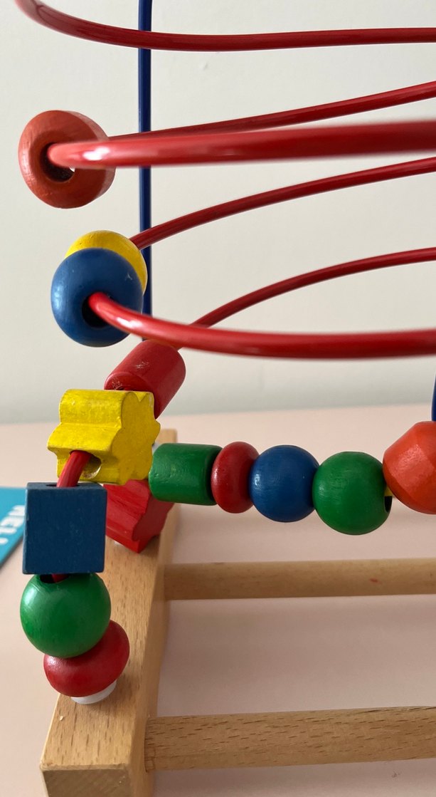 Renkli Ahşap Eğitici Oyuncak-uyguna koydum indirim teklif etmeyn - Görsel 4