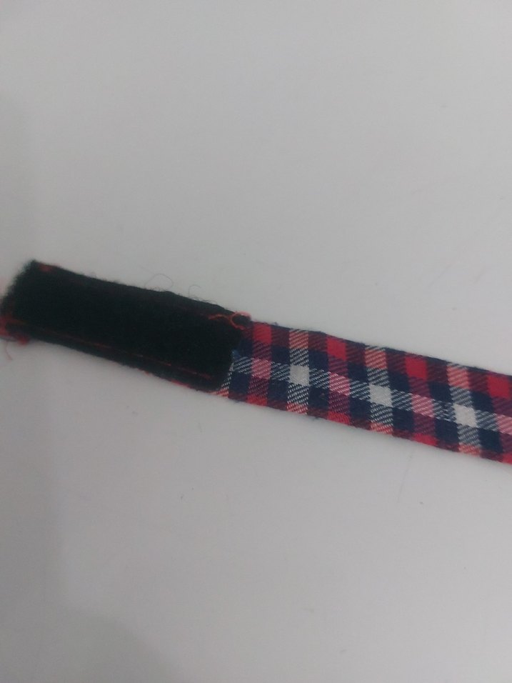 Çocuklar için Kırmızı Ekose Papyon - Görsel 5