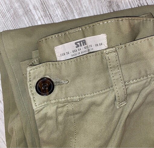 36 Beden stradivarius kargo pantolon