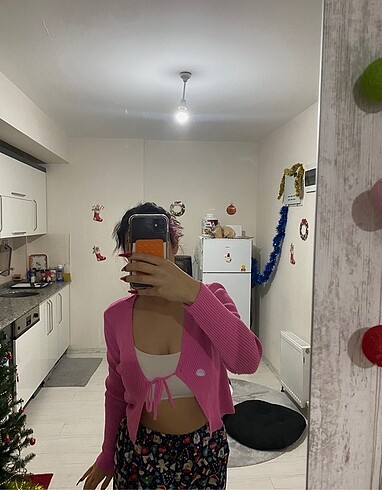 trendyolmilla pembe hırka
