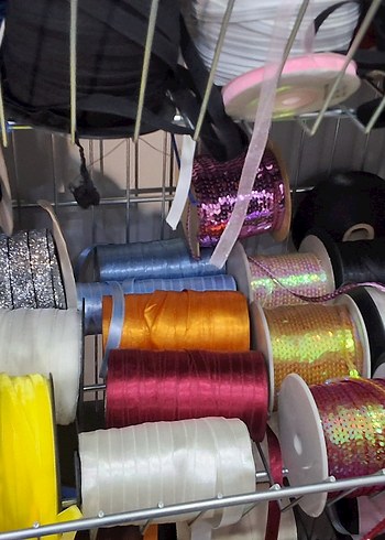 Beden çeşitli Renk renkli balık sırtı şerit ve kurdele modeleri