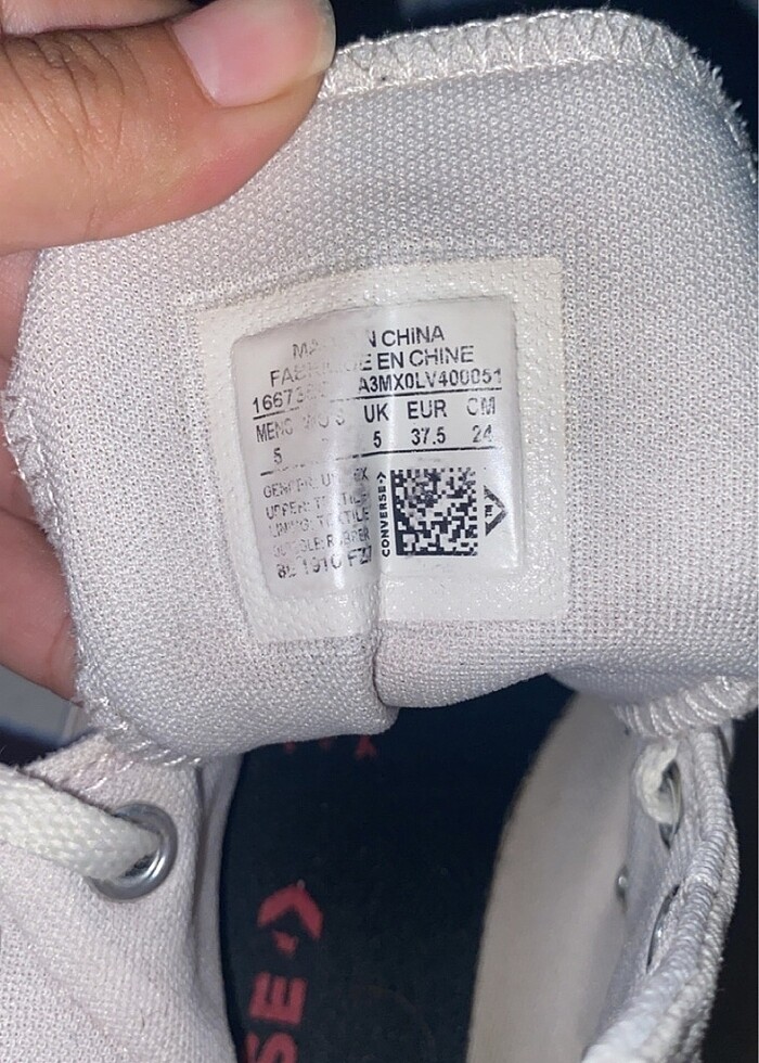 Converse Beyaz Ayakkabı - Görsel 4