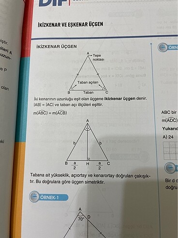 Bes yayınları Tyt-Ayt geometri konu + test - Görsel 5