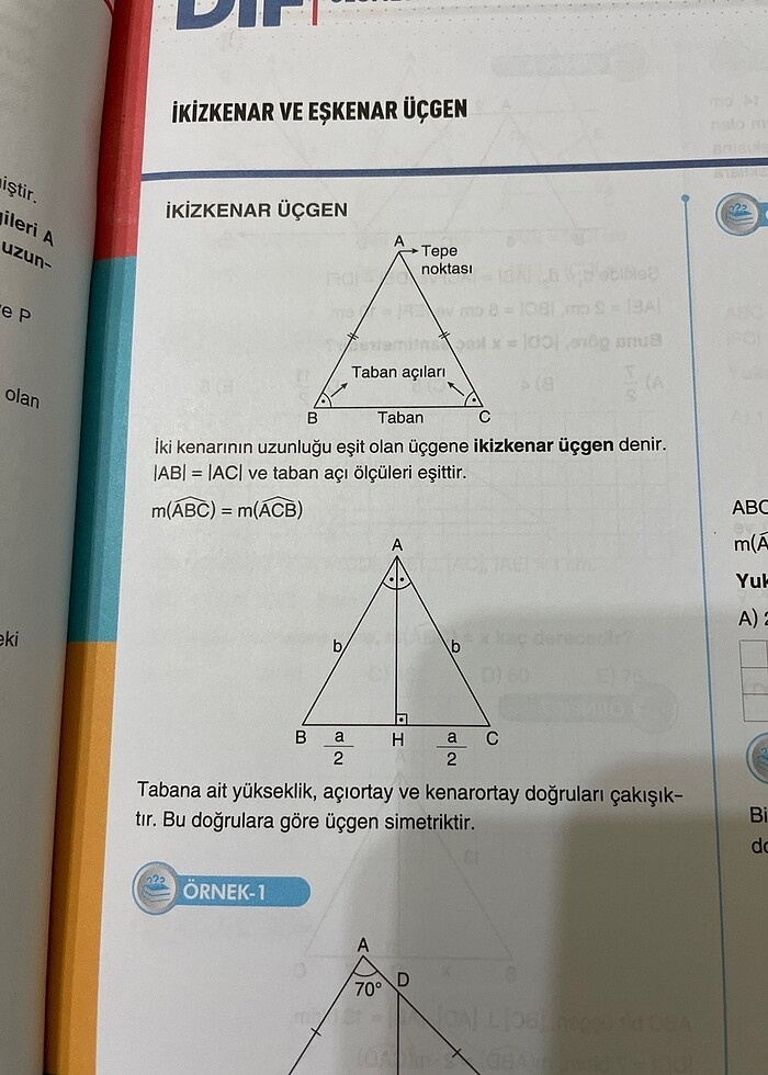 Bes yayınları Tyt-Ayt geometri konu + test - Görsel 5