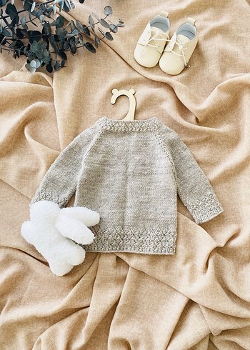 Ananas Model Bebek Hırkası - Görsel 3