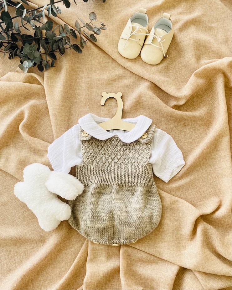 Ananas Model Hırka Tulum Takım - Görsel 3