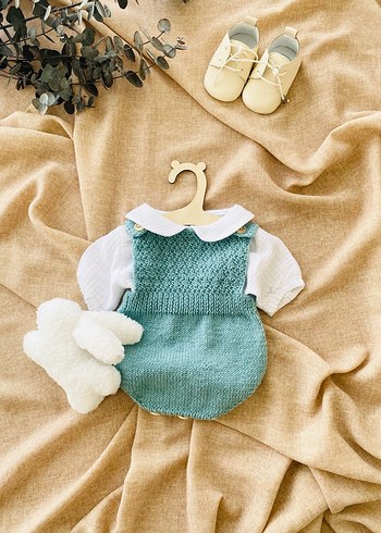 Ananas Model Hırka Tulum Takım - Görsel 3