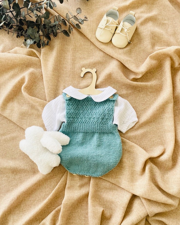 Ananas Model Hırka Tulum Takım - Görsel 3