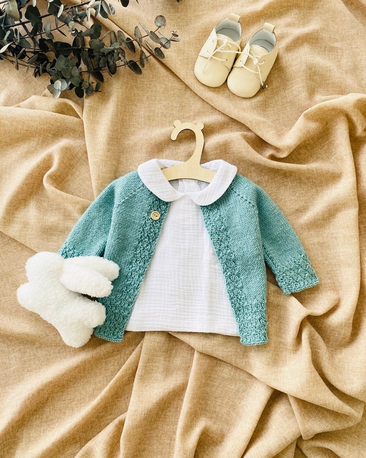 Ananas Model Hırka Tulum Takım - Görsel 2