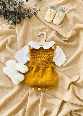 Ananas Model Hırka Tulum Takım - Görsel 3