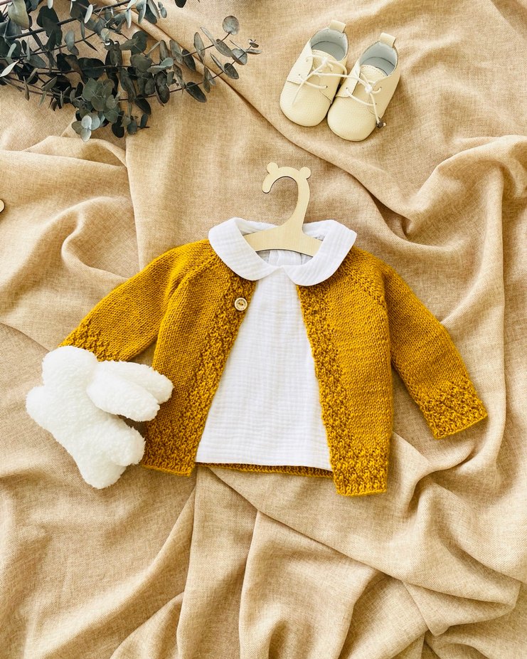 Ananas Model Hırka Tulum Takım - Görsel 2