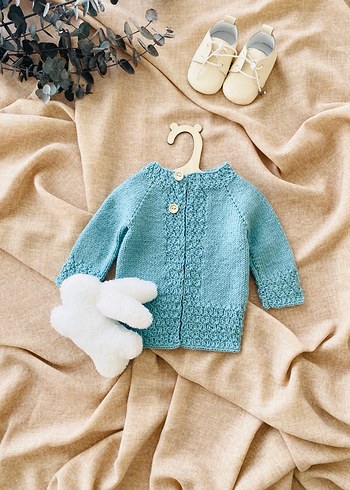 Ananas Model Bebek Hırkası - Görsel 2