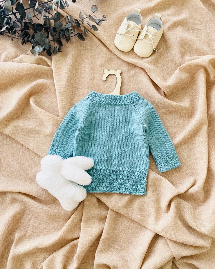 Ananas Model Bebek Hırkası - Görsel 3