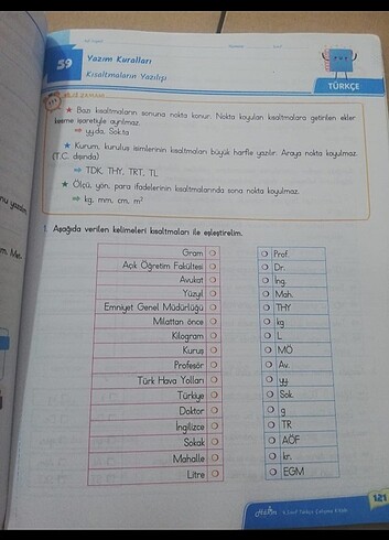 4.sınıf türkçe etkinlikli çalışma kitabı  - Görsel 3