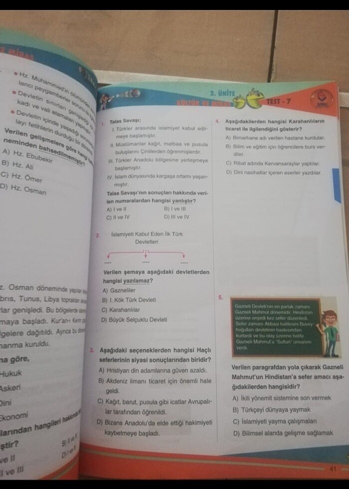 6. Sınıf sosyal soru bankası  - Görsel 2