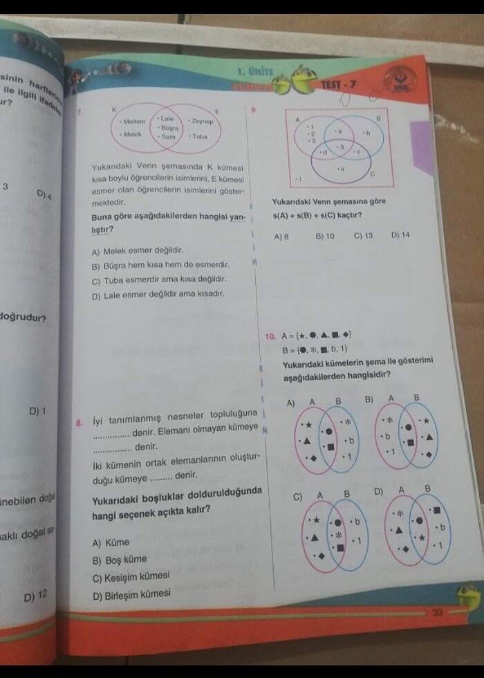6. sınıf matematik soru bankası  - Görsel 3