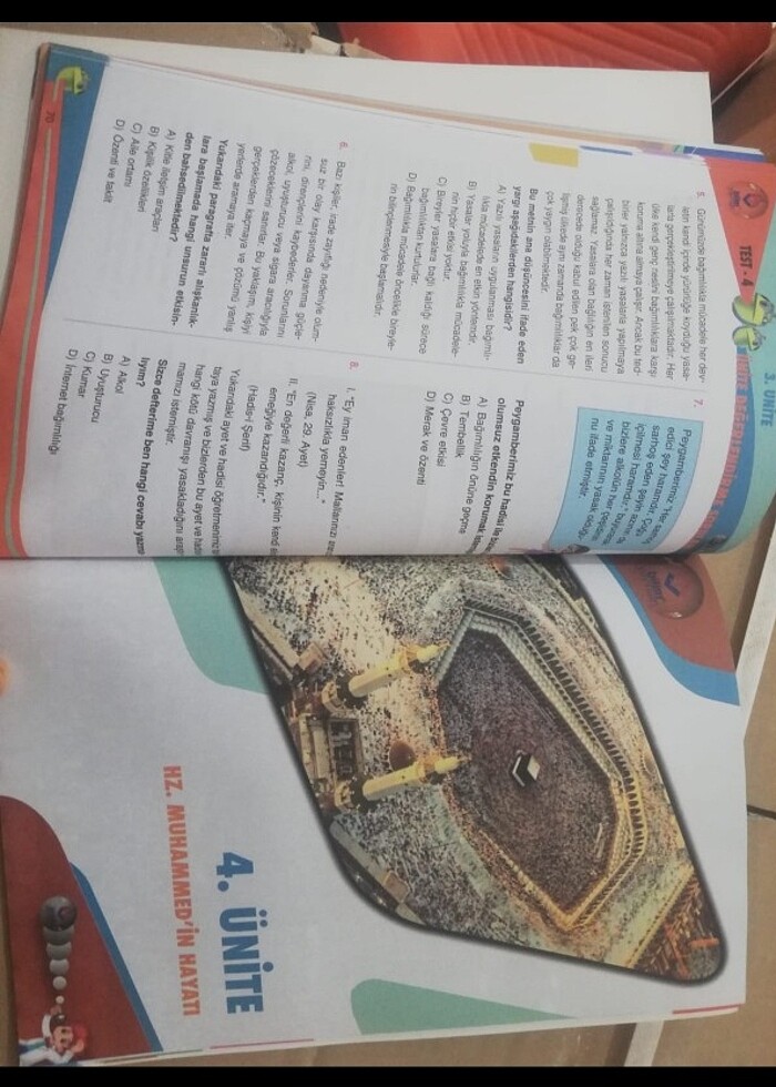 6. Sınıf din kültürü soru bankası  - Görsel 2