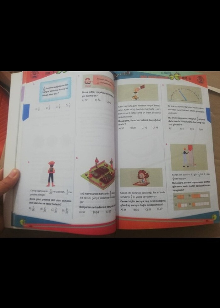 5.sınıf matematik soru bankası - Görsel 2