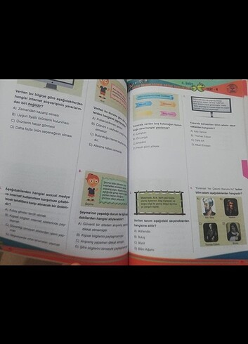 5.sınıf sosyal bilgiler soru bankasi - Görsel 2