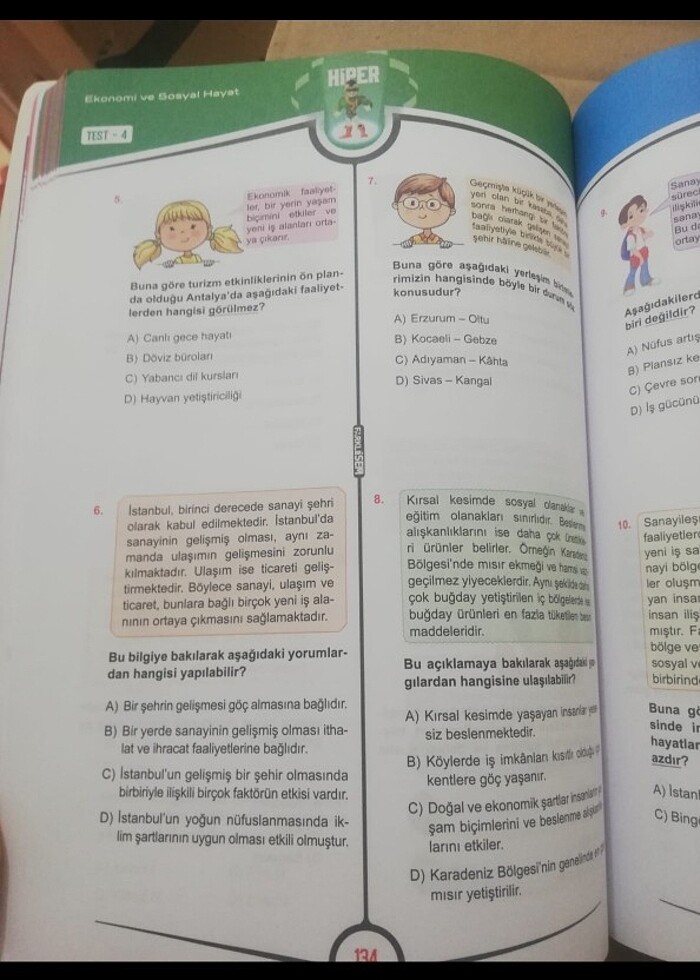 5. Sınıf isem yayınları sosyal soru bankası - Görsel 3
