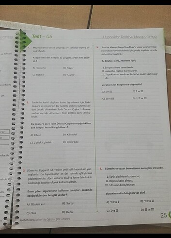 5.sınıf sosyal bilgiler ders defteri - Görsel 2