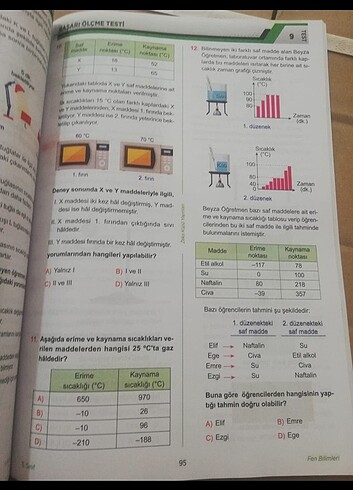 5.sınıf fen soru bankası  - Görsel 7