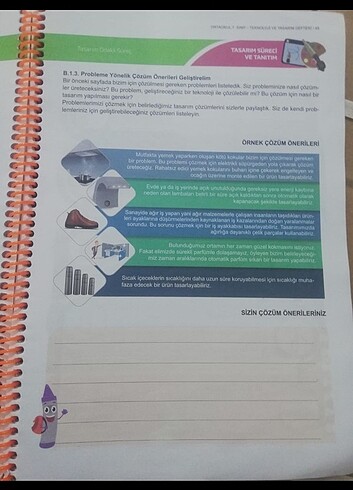 7.sınıf teknoloji tasarım defteri - Görsel 3