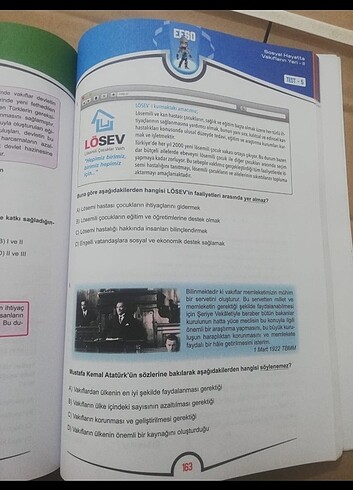 7. Sınıf  sosyal soru bankası isem yayınları - Görsel 4