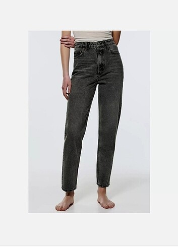 Zara antrasit mom jean