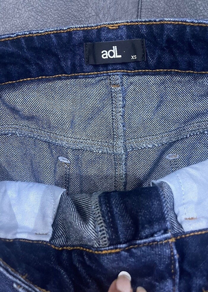 Adil Işık kot etek - Görsel 4