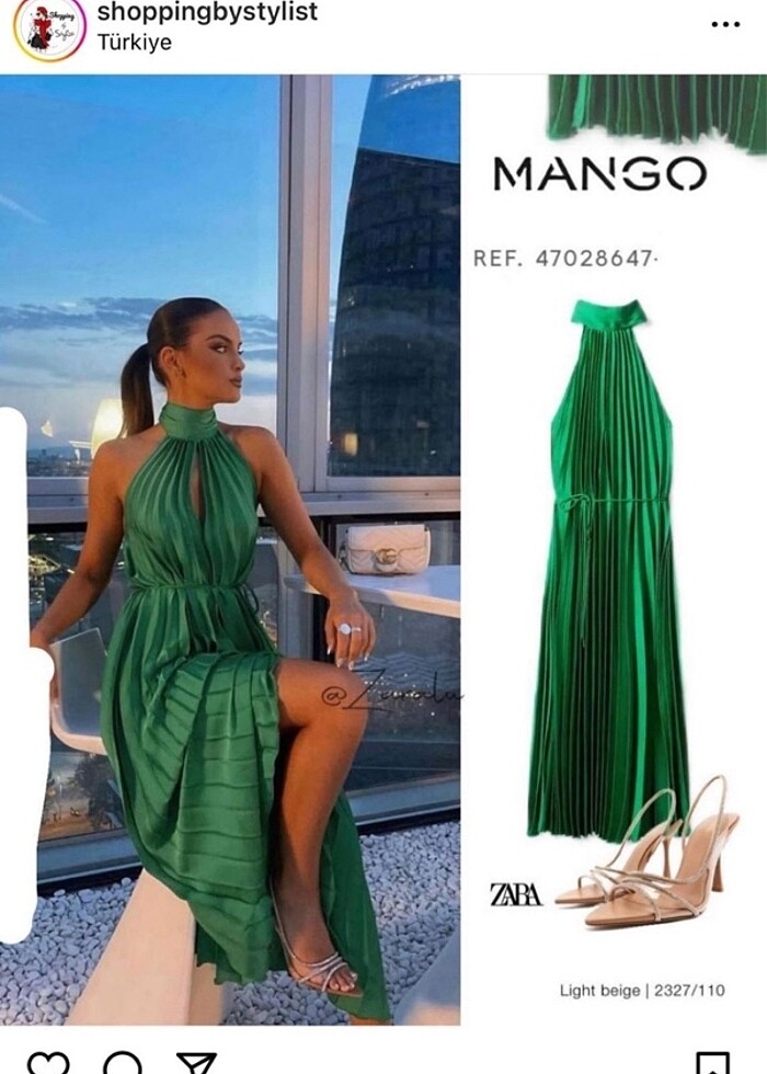 Mango elbise - Görsel 2